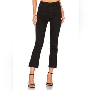 MOTHER Hustler Ankle Fray High Rise Jeans Bootcut Size 27